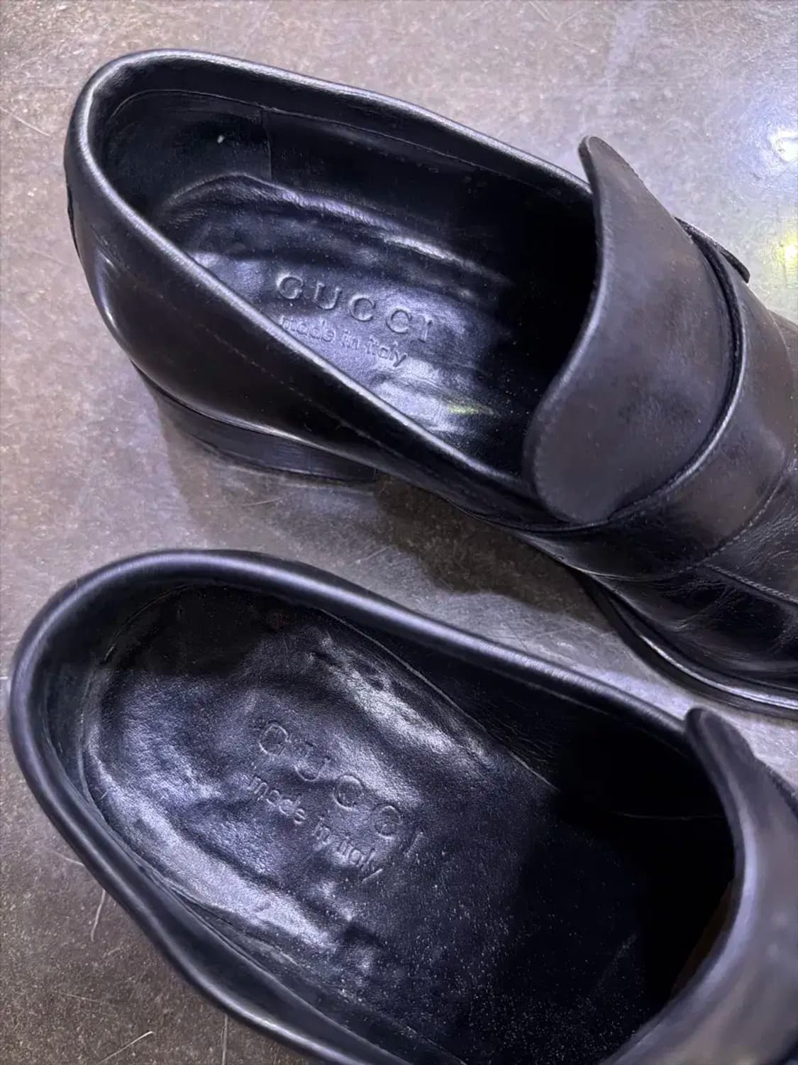 구찌 브로드윅 인터로킹 GG 드레스 로퍼 슈즈 240 상품이미지6