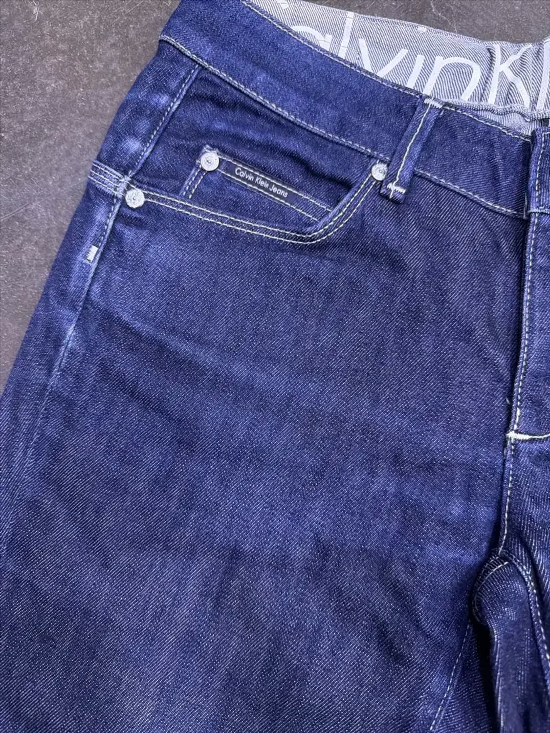 캘빈클라인 진스 바디 슬림 스키니 딥인디고 데님팬츠 27 상품이미지4