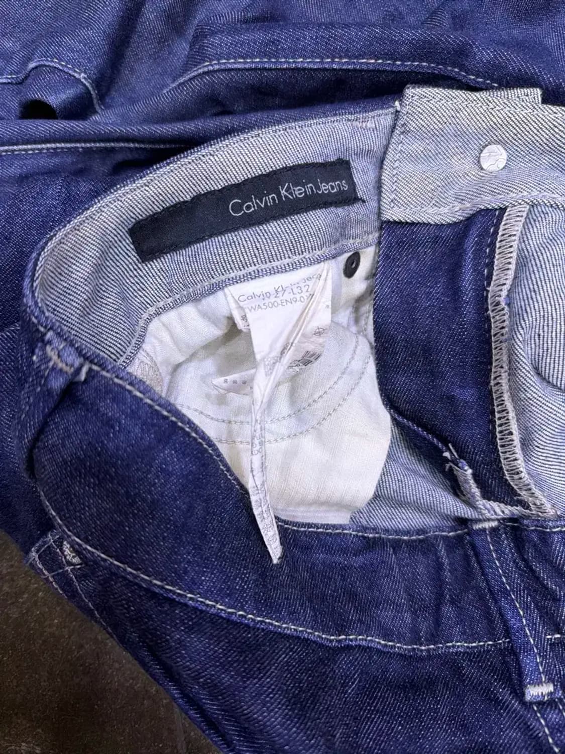 캘빈클라인 진스 바디 슬림 스키니 딥인디고 데님팬츠 27 상품이미지9