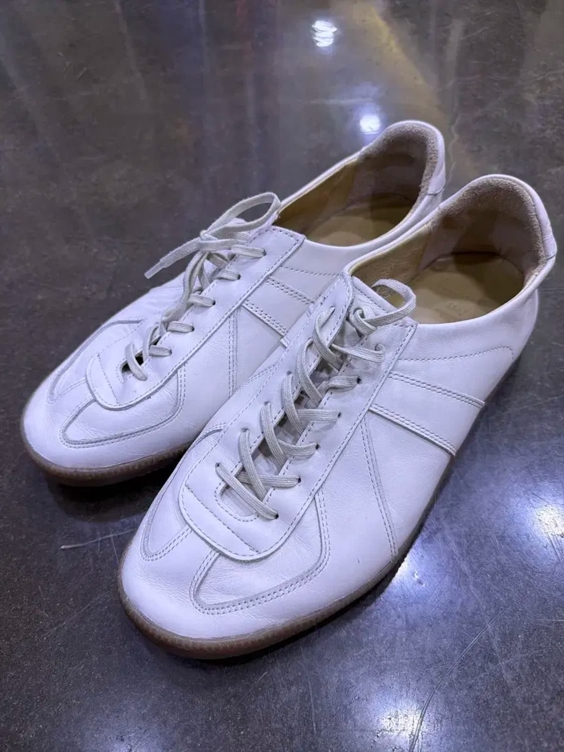 조셉트 제이콥 독일군 스니커즈 슈즈 크림 285 상품이미지1