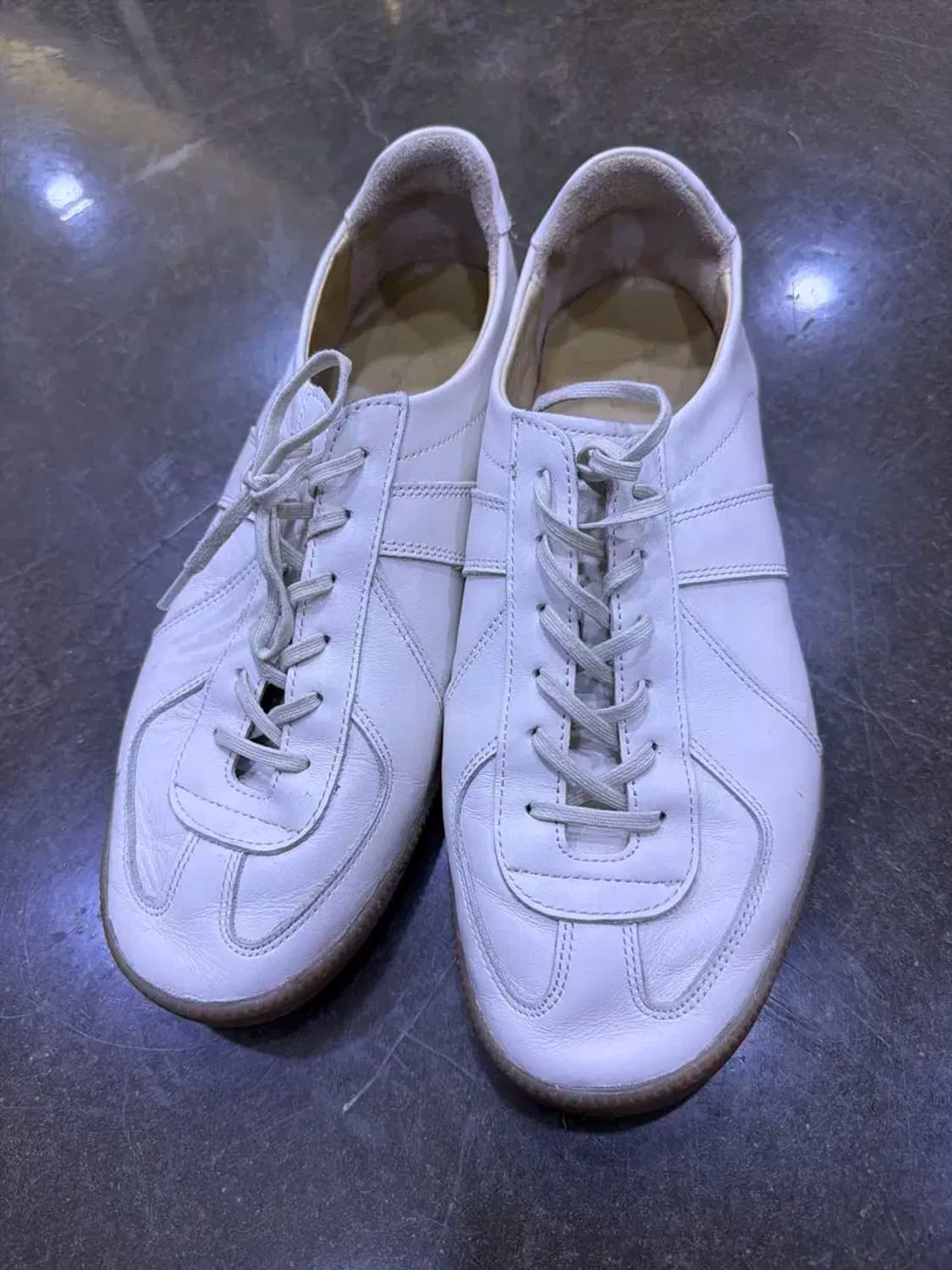 조셉트 제이콥 독일군 스니커즈 슈즈 크림 285 상품이미지2