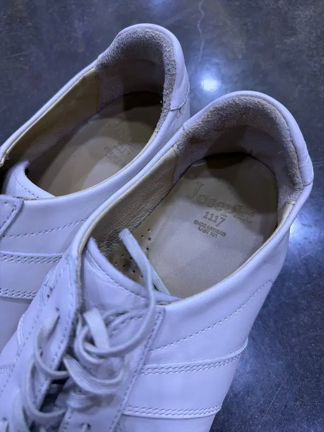 조셉트 제이콥 독일군 스니커즈 슈즈 크림 285 상품이미지4