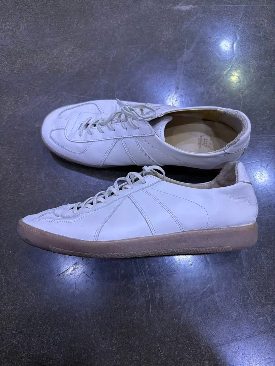 조셉트 제이콥 독일군 스니커즈 슈즈 크림 285 상품이미지5