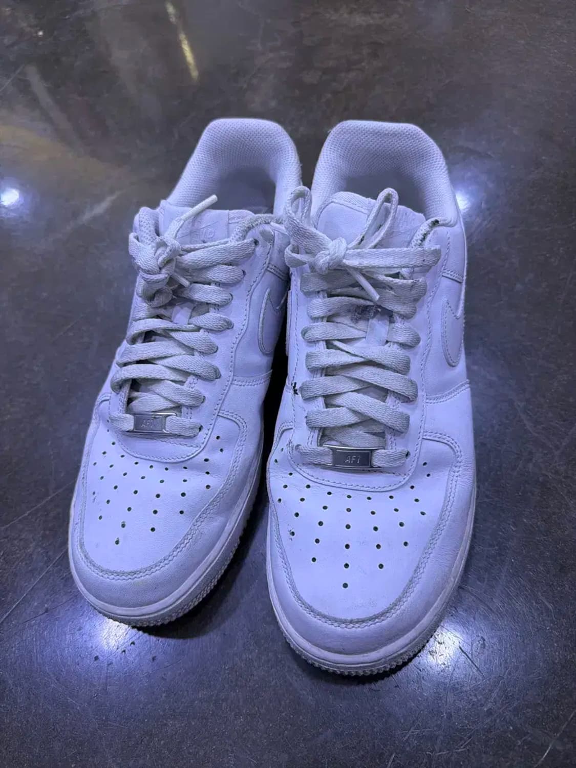 나이키 에어포스1 로우 07 트리플화이트 스니커즈 265 상품이미지2