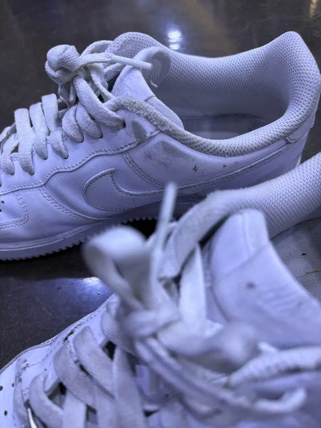 나이키 에어포스1 로우 07 트리플화이트 스니커즈 265 상품이미지6