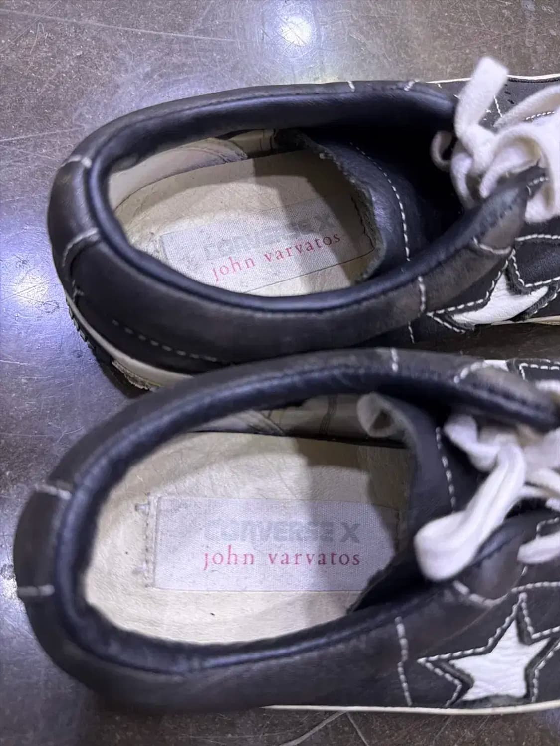 컨버스 존바바토스 원스타 레더 로우 스니커즈 블랙 230 상품이미지5