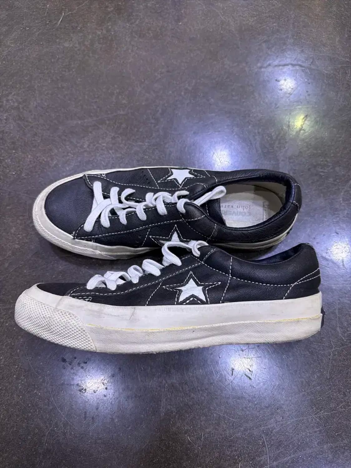 컨버스 존바바토스 원스타 레더 로우 스니커즈 블랙 230 상품이미지6