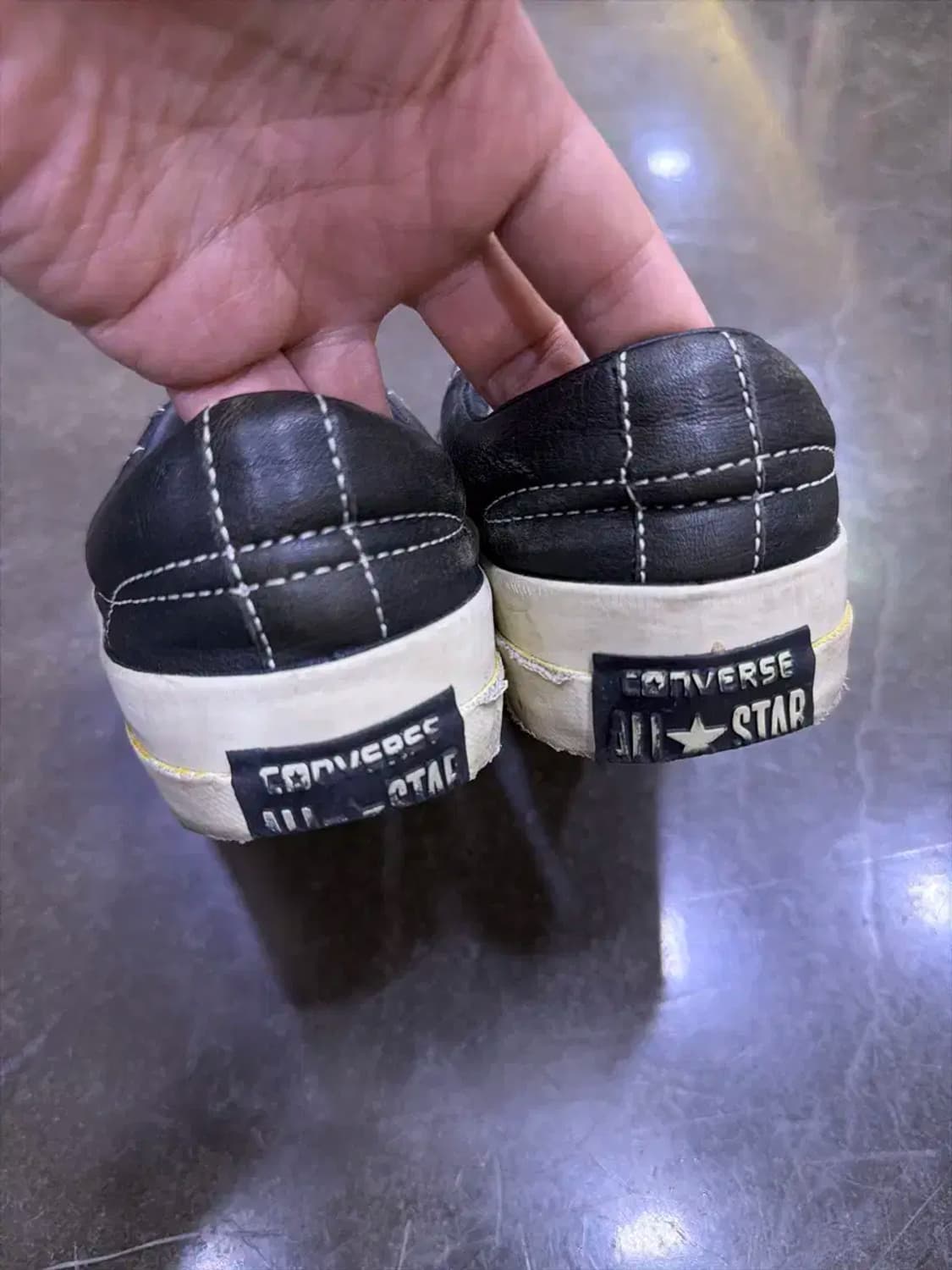 컨버스 존바바토스 원스타 레더 로우 스니커즈 블랙 230 상품이미지8