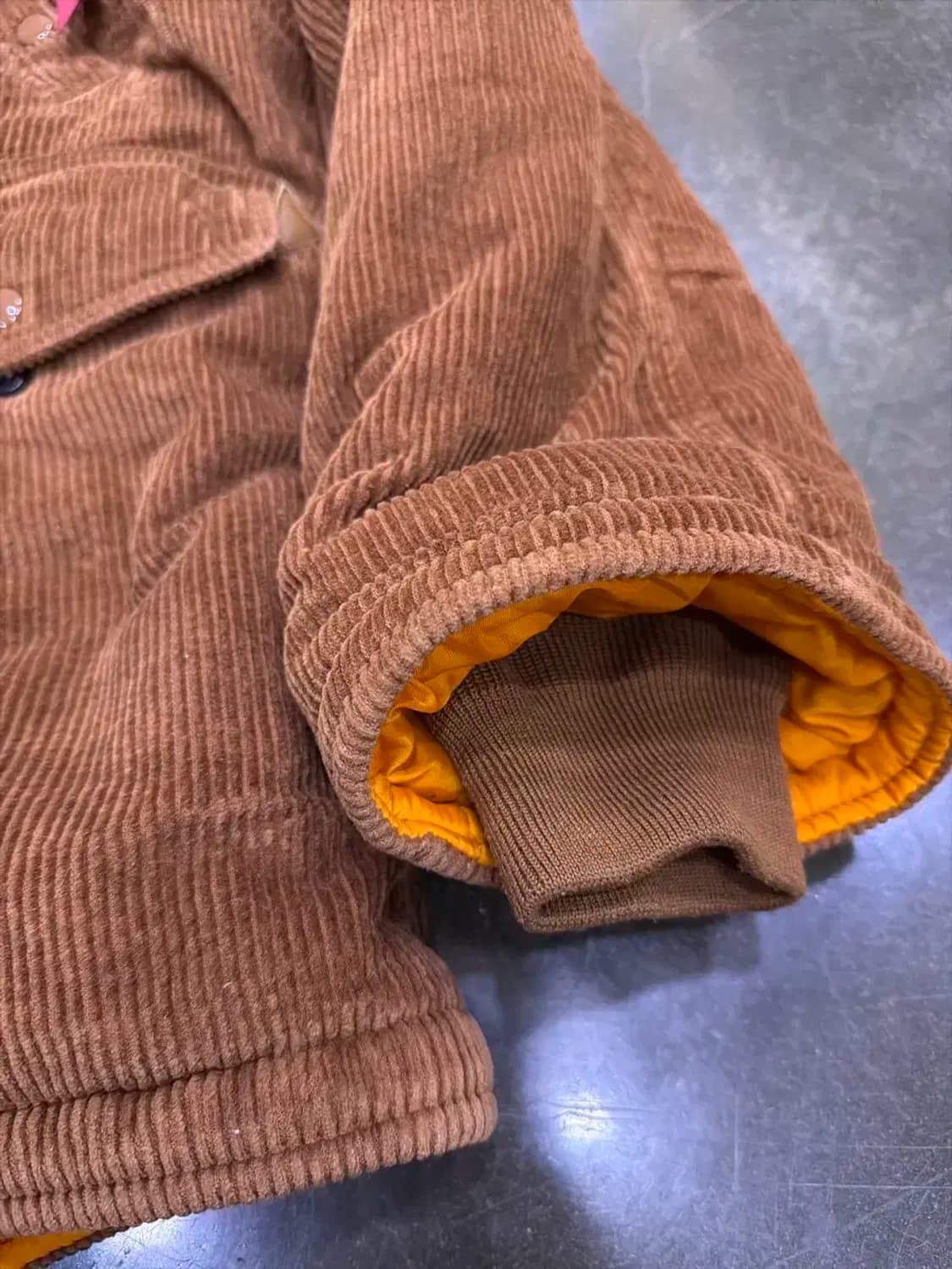 알파 인더스트리 브라운 코듀로이 N3B 봄버 자켓 M 상품이미지8