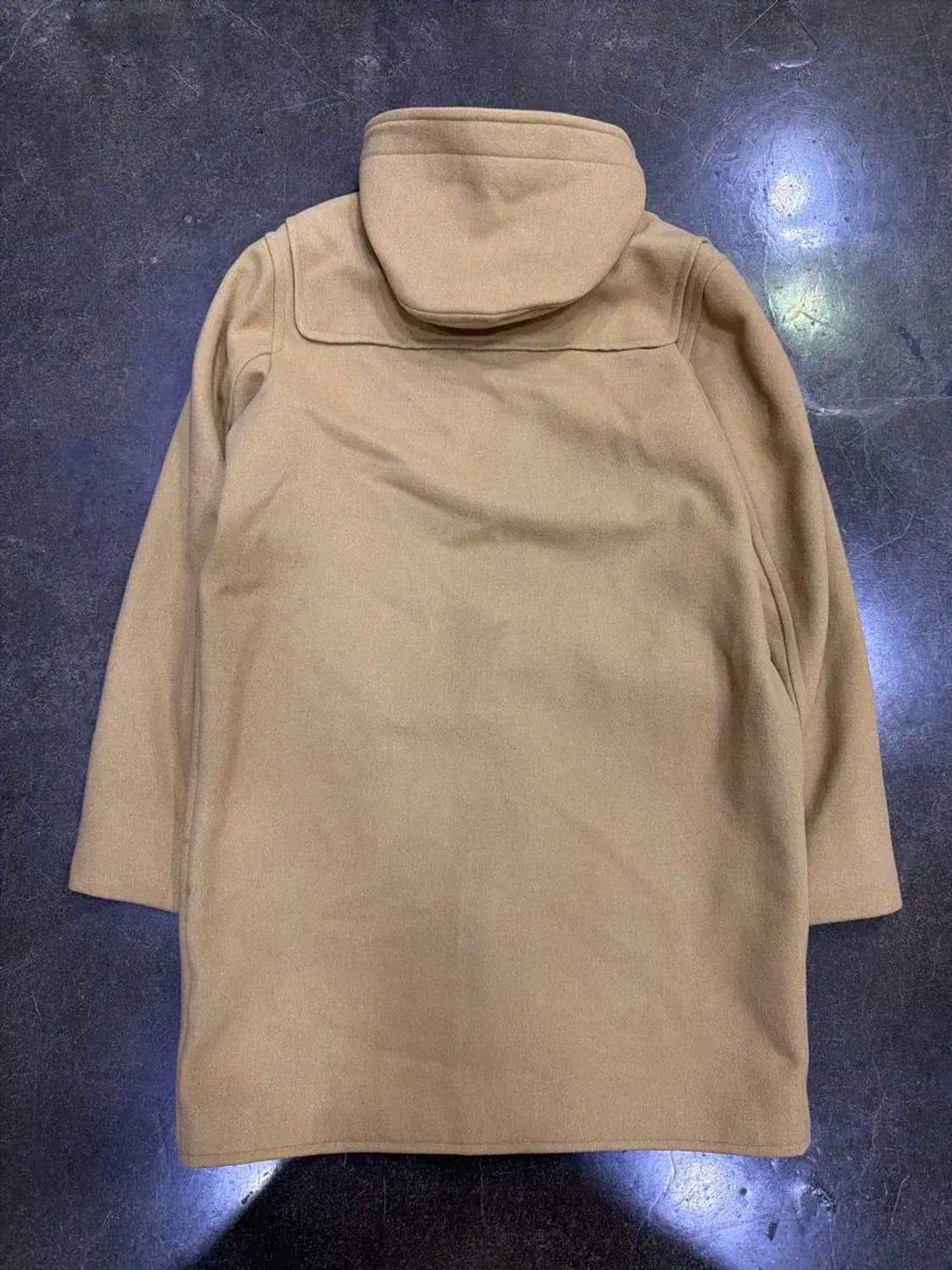 라코스테 플레인 더블 후드 코트 카멜 L 상품이미지3