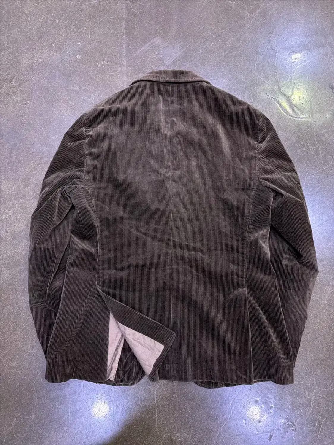 마시모두띠 코듀로이 블레이져 자켓 브라운 100 상품이미지2