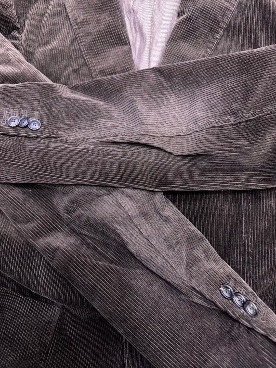 마시모두띠 코듀로이 블레이져 자켓 브라운 100 상품이미지6