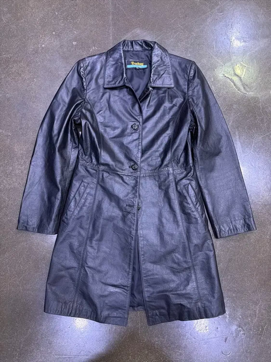 빈티지 소가죽 하프코트 레더자켓 66 상품이미지1