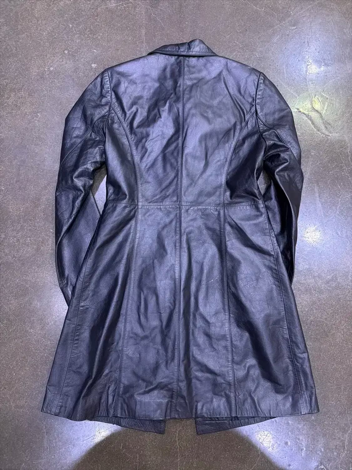 빈티지 소가죽 하프코트 레더자켓 66 상품이미지2