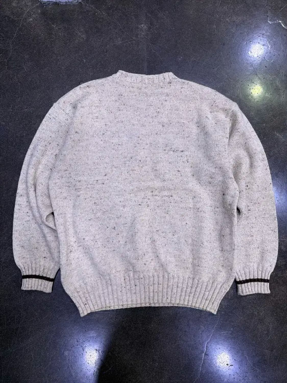 아이스버그 디즈니 캐릭터 자수 울 니트 스웨터 S 상품이미지2