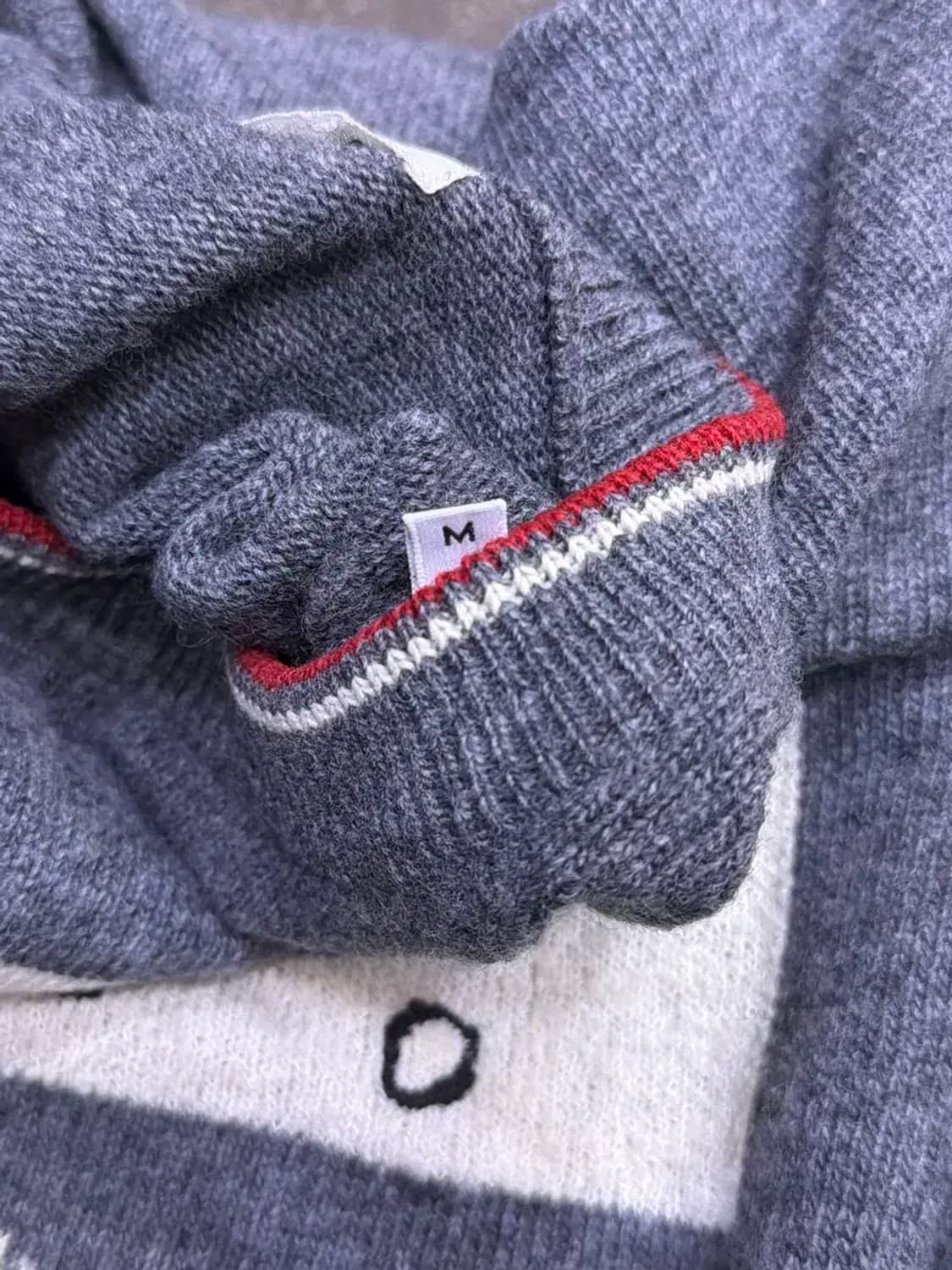 아이스버그 90s 피너츠 니트 스웨터 M 상품이미지7