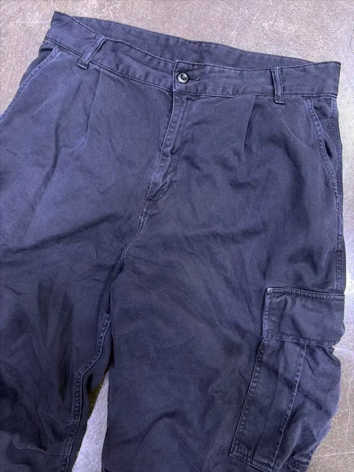 칼하트 블랙워싱 카고 레귤러핏 팬츠 32 상품이미지3