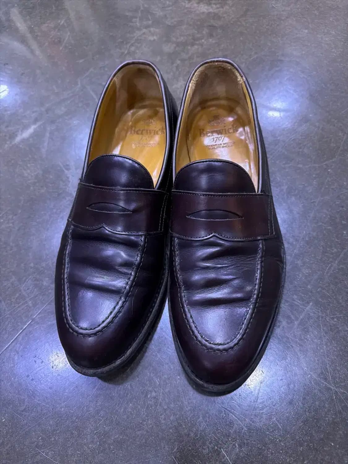 버윅 9628 클래식 페니로퍼 버건디 UK 9.5 상품이미지2