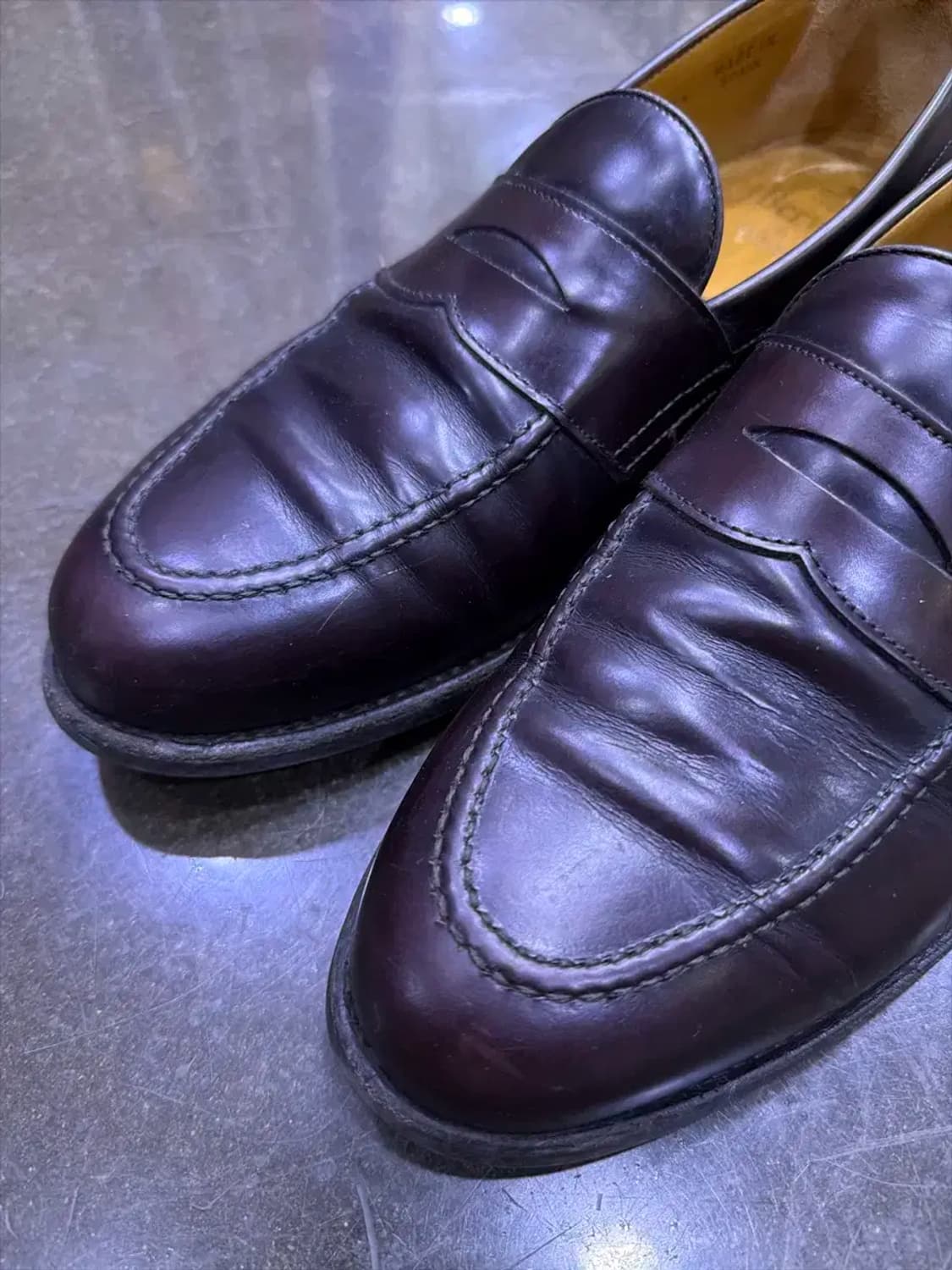 버윅 9628 클래식 페니로퍼 버건디 UK 9.5 상품이미지3