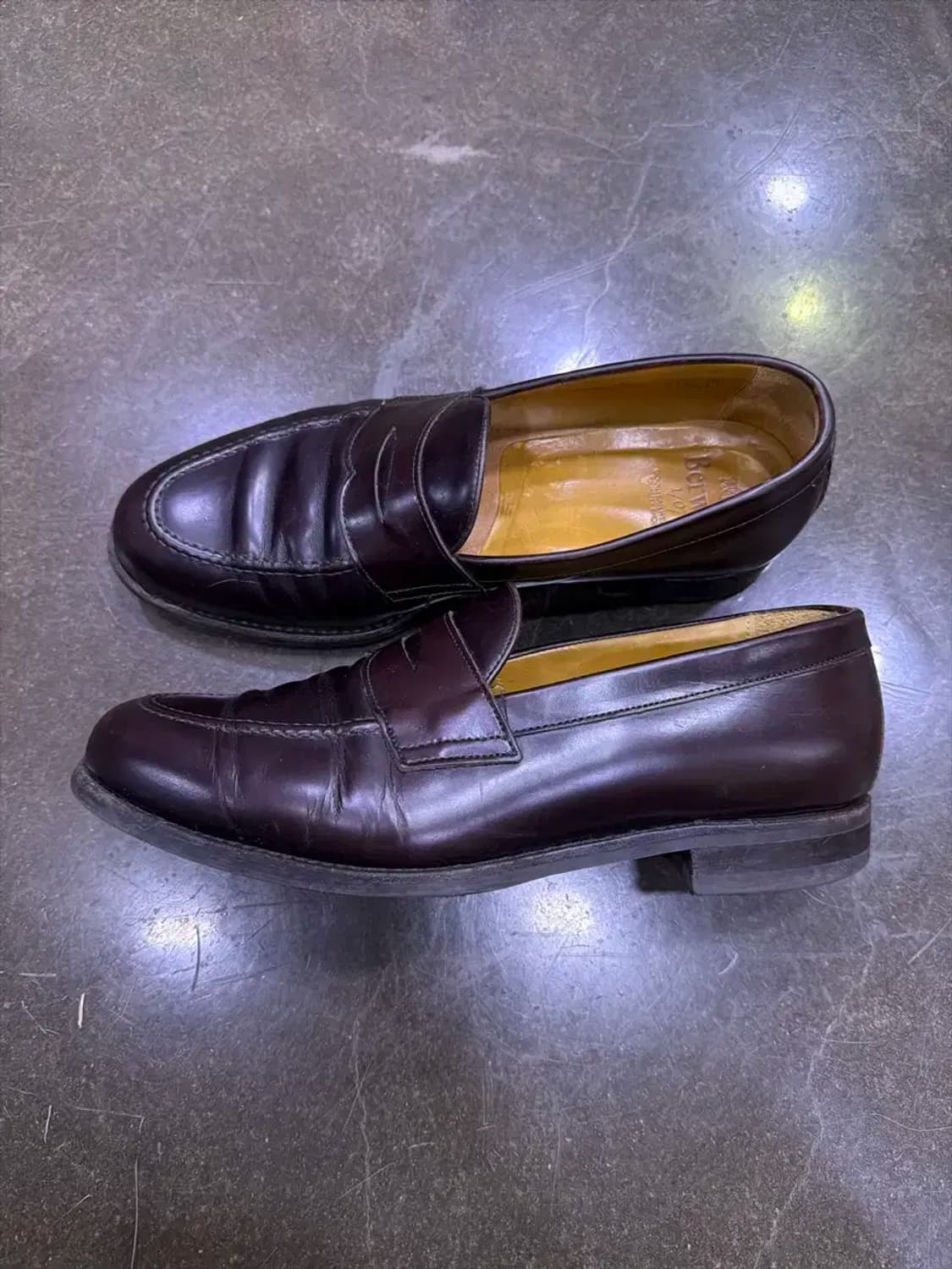 버윅 9628 클래식 페니로퍼 버건디 UK 9.5 상품이미지4