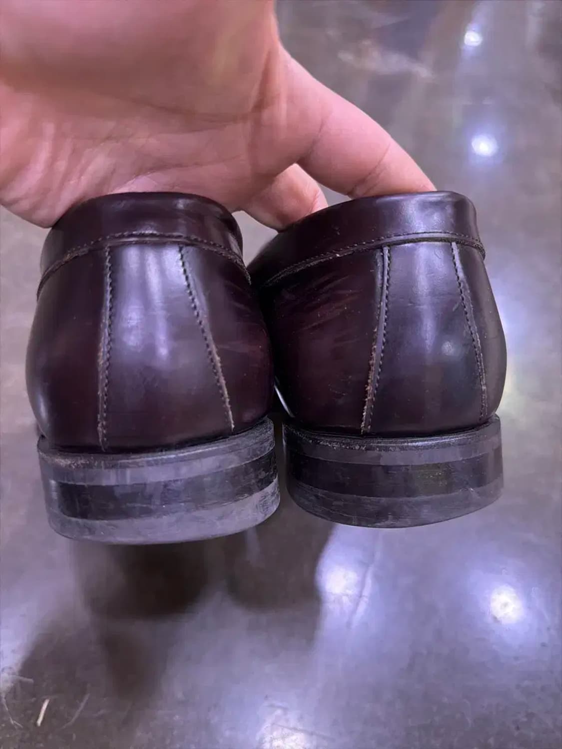 버윅 9628 클래식 페니로퍼 버건디 UK 9.5 상품이미지5