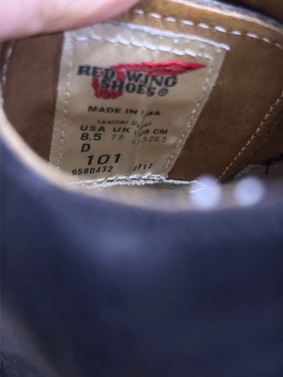 레드윙 101 포스트맨 슈즈 더비 265 상품이미지9
