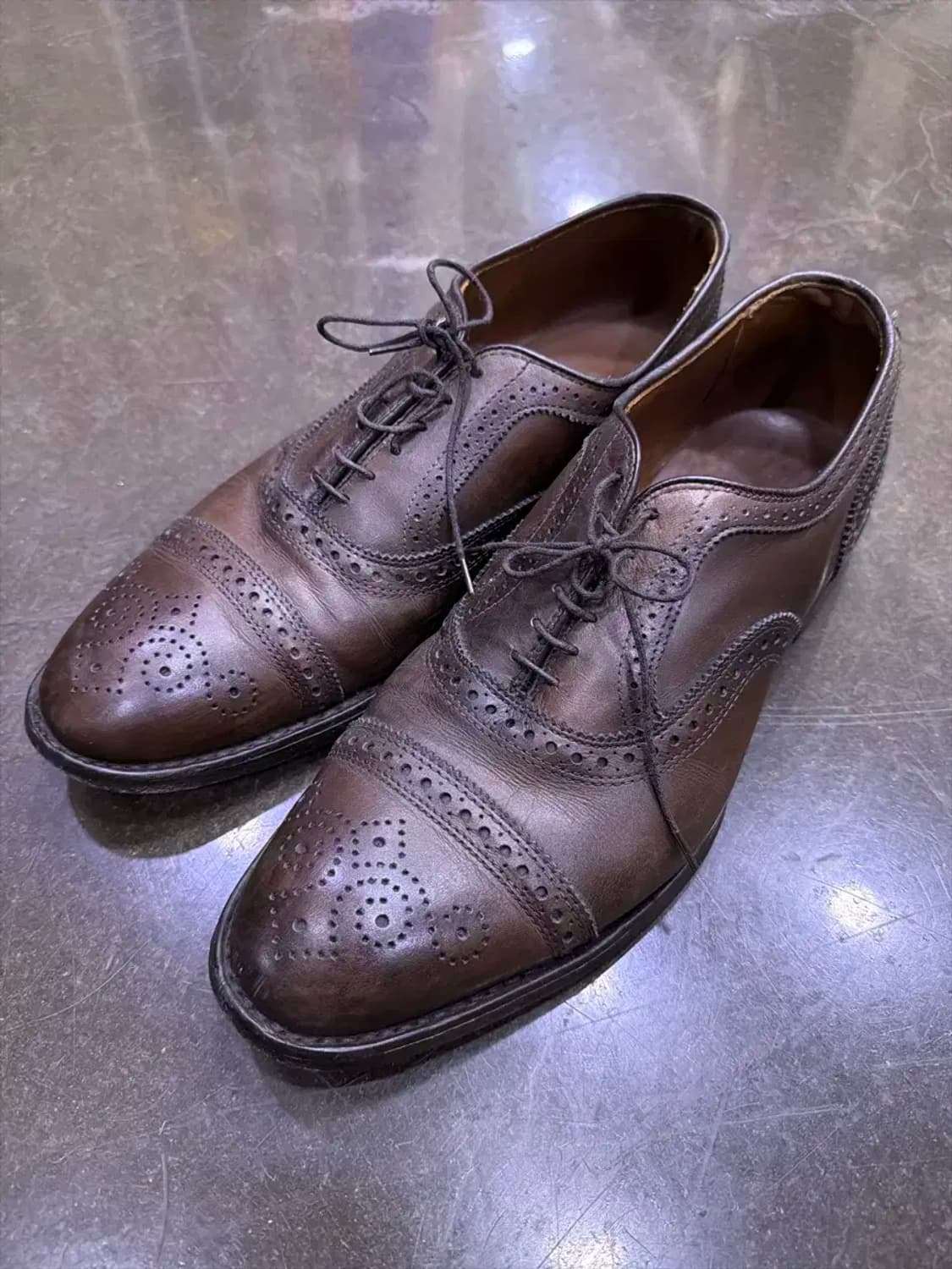 알렌에드몬즈 x 클럽 모나코 클래식 윙팁 슈즈 275 상품이미지1