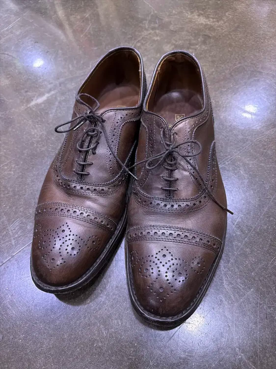 알렌에드몬즈 x 클럽 모나코 클래식 윙팁 슈즈 275 상품이미지2