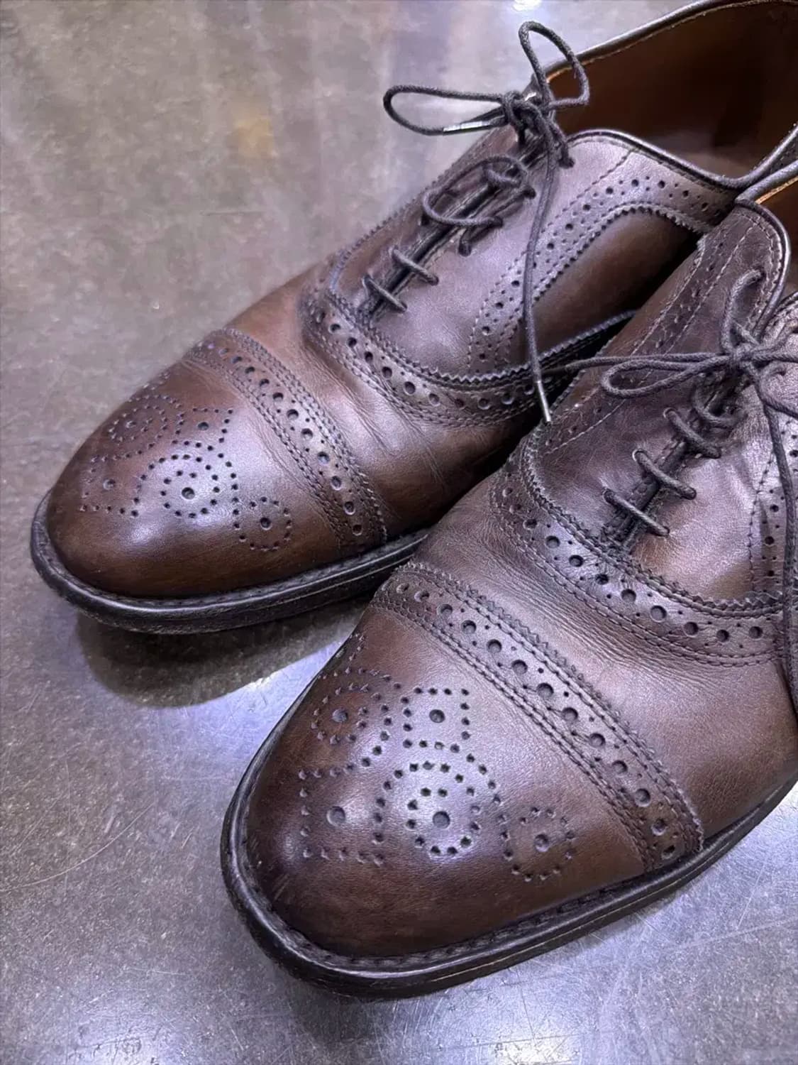 알렌에드몬즈 x 클럽 모나코 클래식 윙팁 슈즈 275 상품이미지3