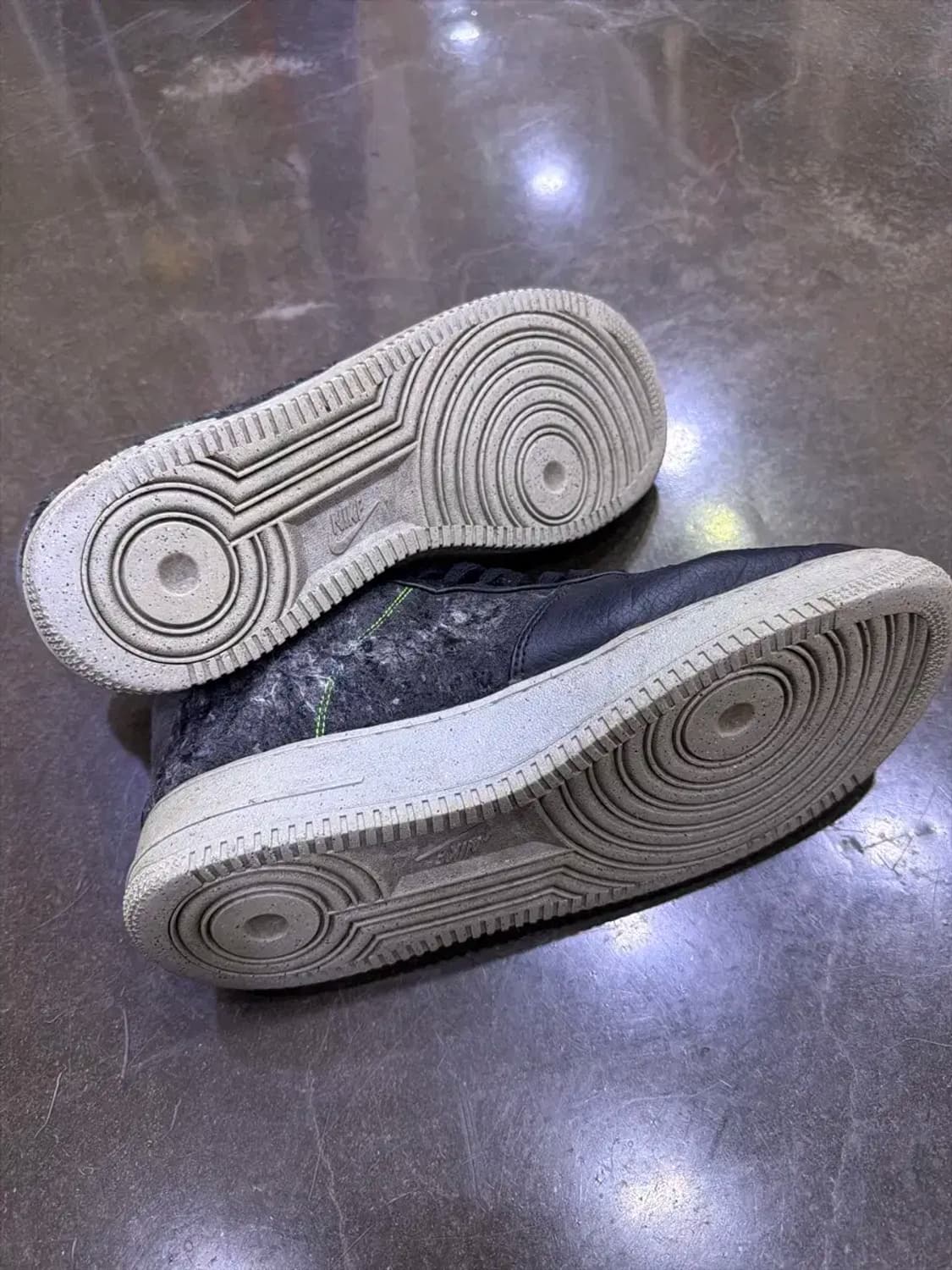 나이키 에어포스1 07 로우 일렉트릭 블랙 그린 285 상품이미지8