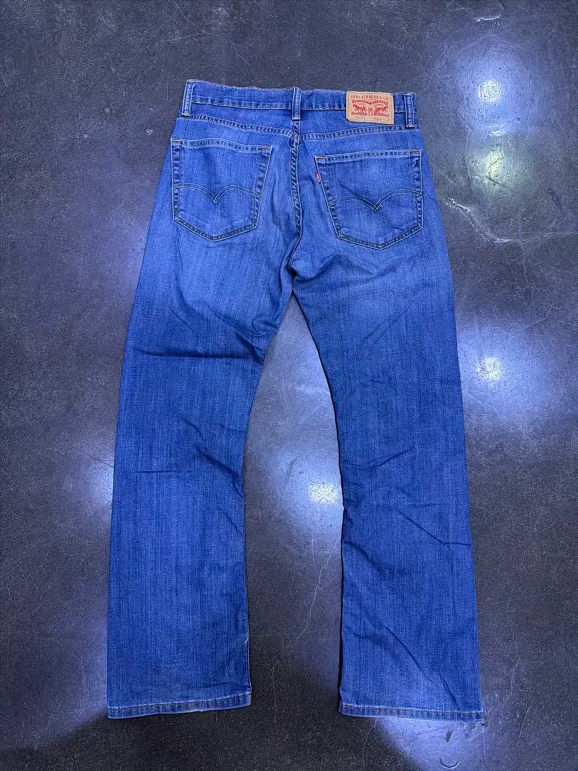 리바이스 527 부츠컷 플레어 워싱 데님팬츠 31 상품이미지2