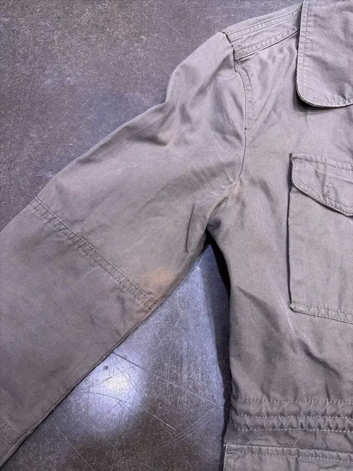 GAP 갭 퍼티그 빈티지 가먼트 다잉 야상자켓 M 상품이미지6