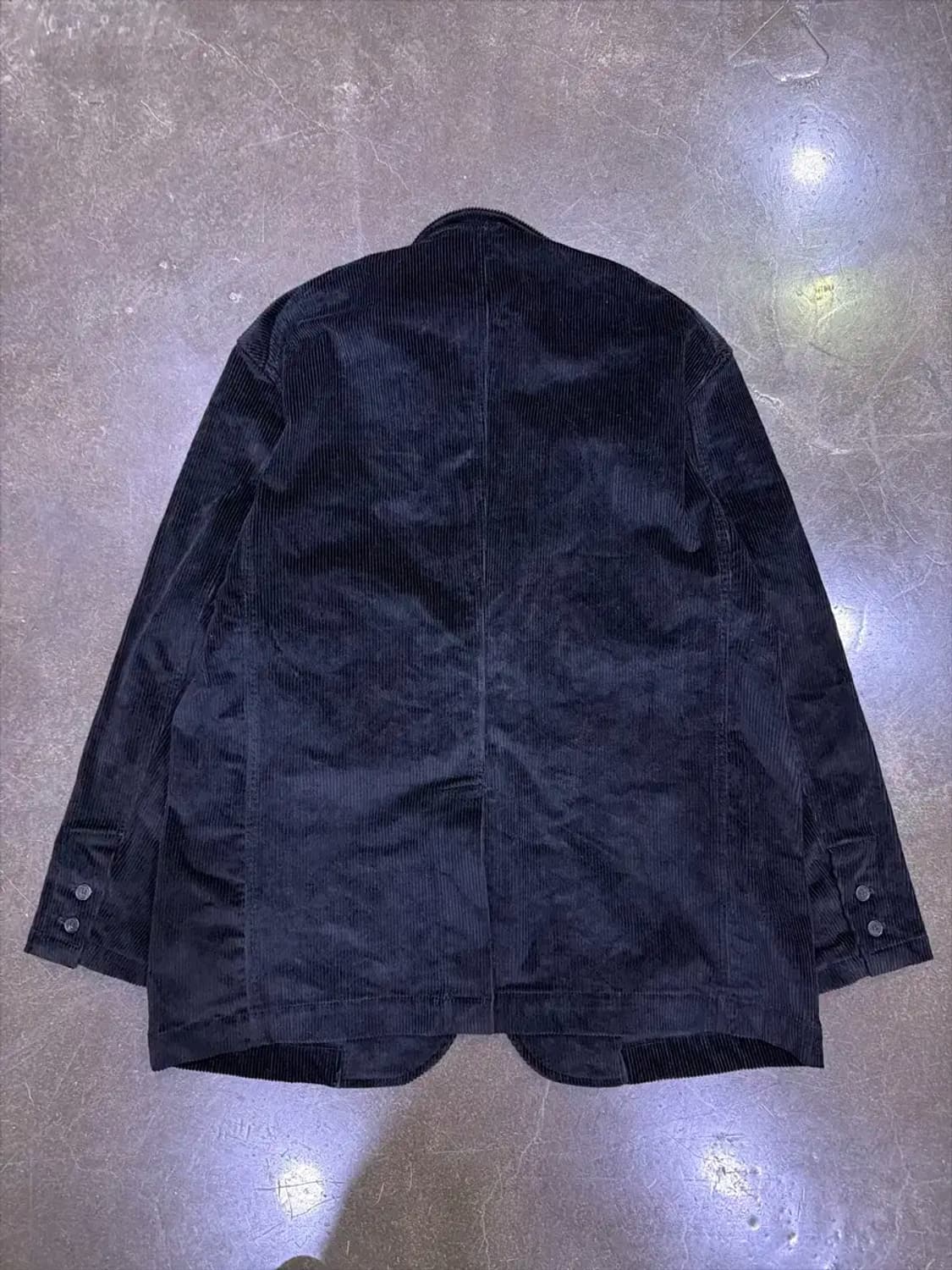 파르티멘토 코듀로이 블레이저 자켓 블랙 L 상품이미지4