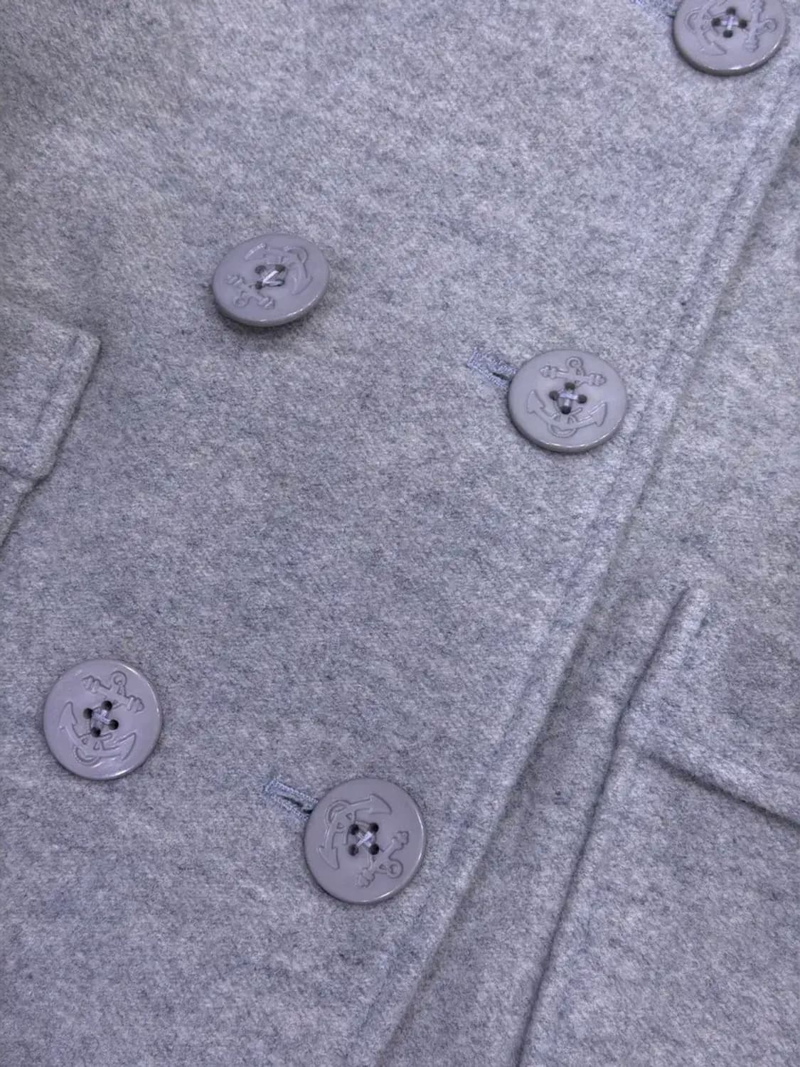 폴로 랄프로렌 진스 후드 더블 블레스트 피코트 S 상품이미지5