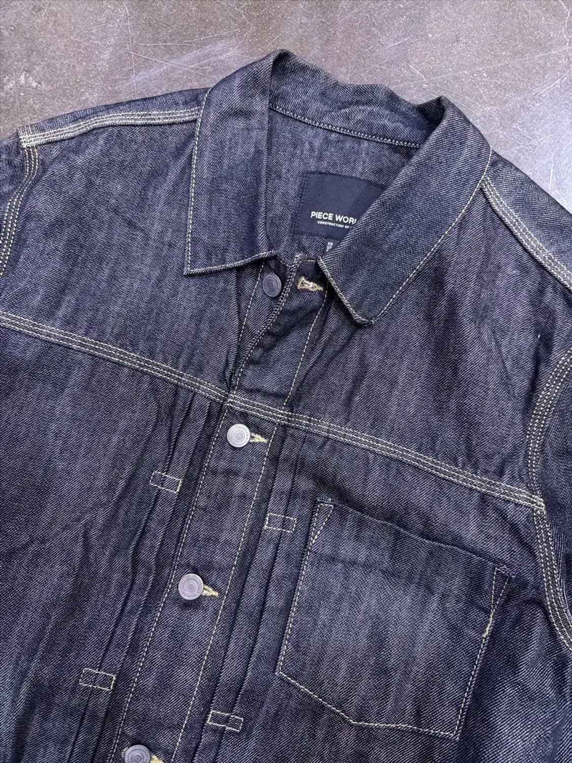 피스워커 1세대 데님자켓 청자켓 인디고 L 상품이미지3