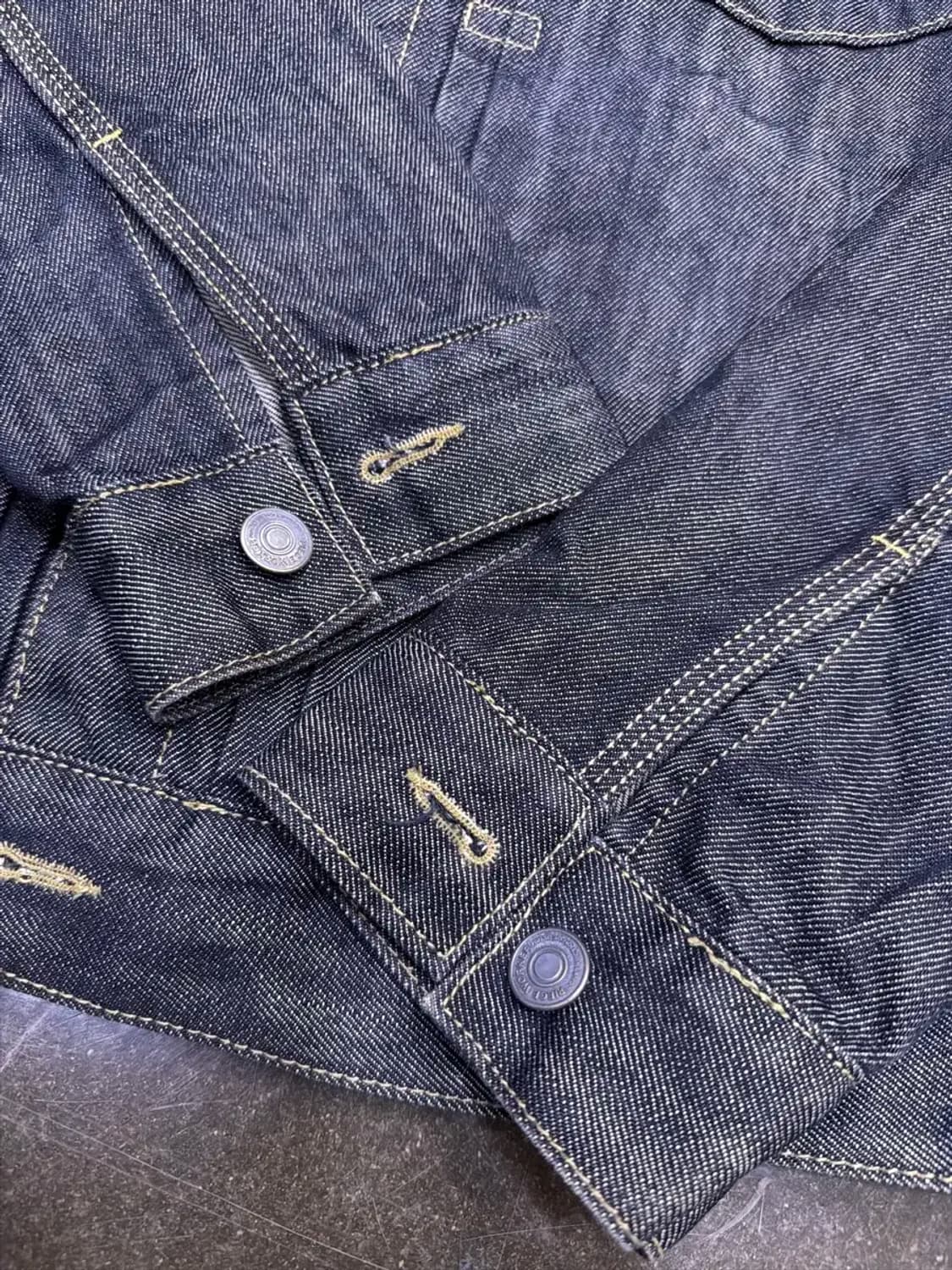 피스워커 1세대 데님자켓 청자켓 인디고 L 상품이미지5