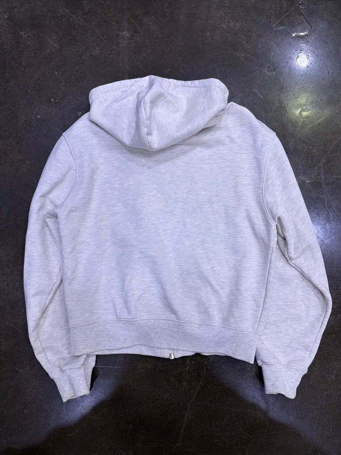 세터 테오 코튼 올 데이 후드 집업 멜란지 그레이 M 상품이미지7