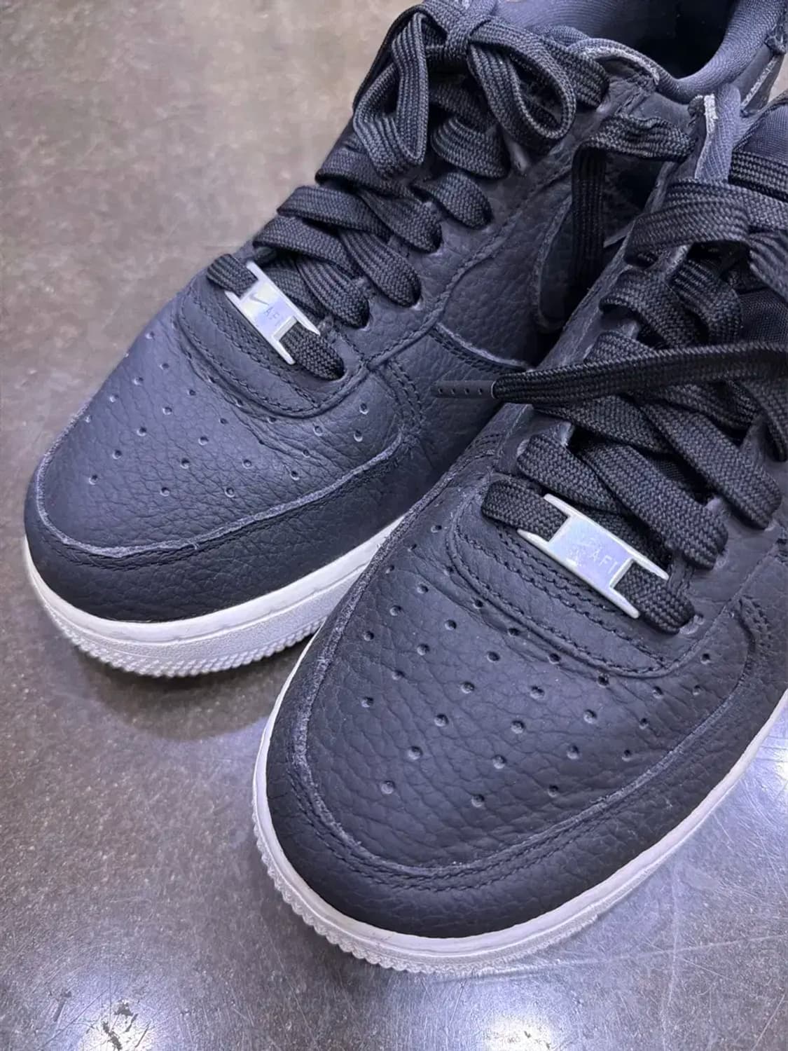 나이키 에어포스1 07 로우 크래프트 블랙 화이트 260 상품이미지3