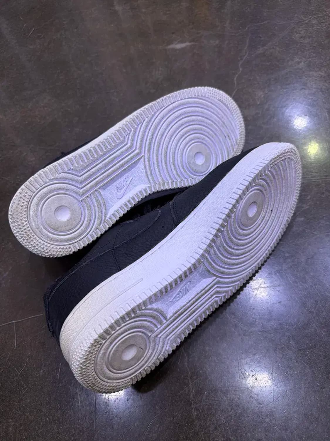 나이키 에어포스1 07 로우 크래프트 블랙 화이트 260 상품이미지8