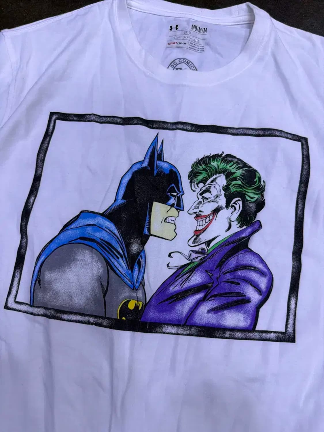 언더아머 DC 코믹스 배트맨 조커 반팔 티셔츠 루즈핏 M 상품이미지3