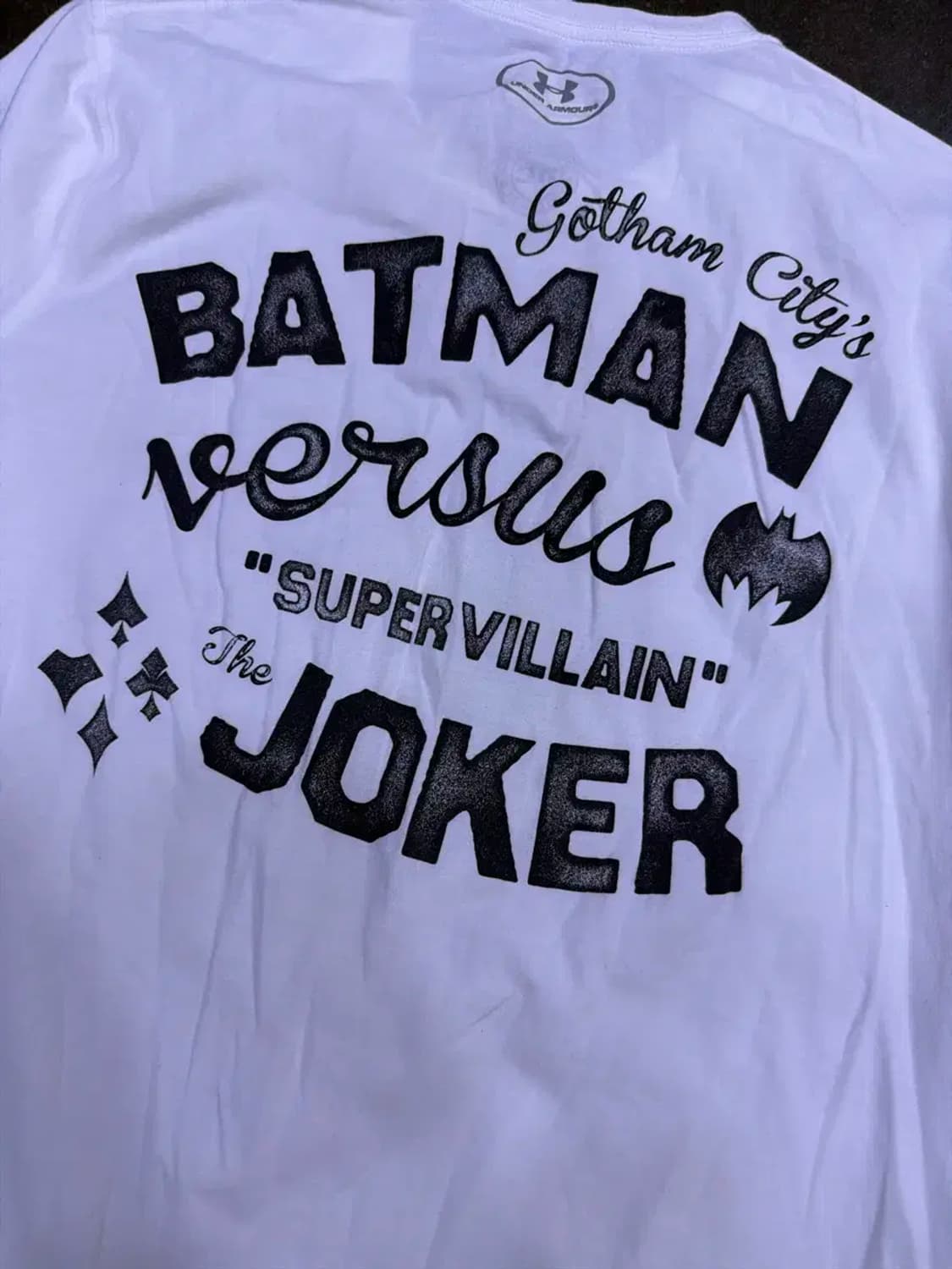 언더아머 DC 코믹스 배트맨 조커 반팔 티셔츠 루즈핏 M 상품이미지6