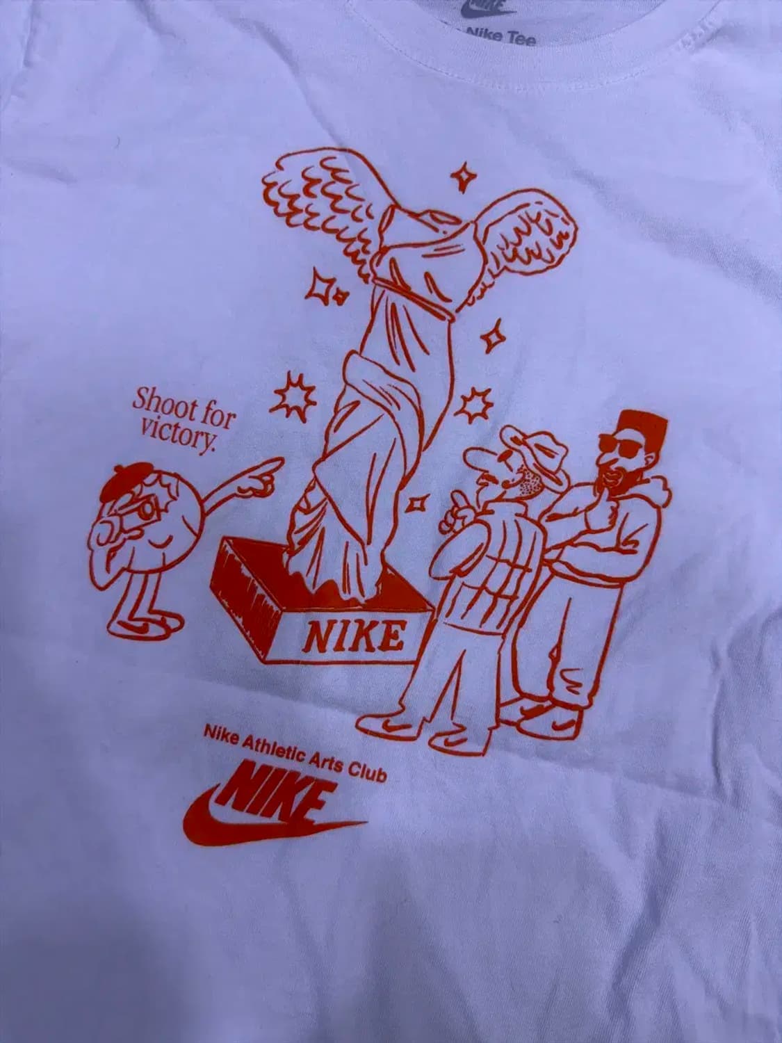 나이키 빅토리 니케 여신 그래픽 반팔티셔츠 L 상품이미지4