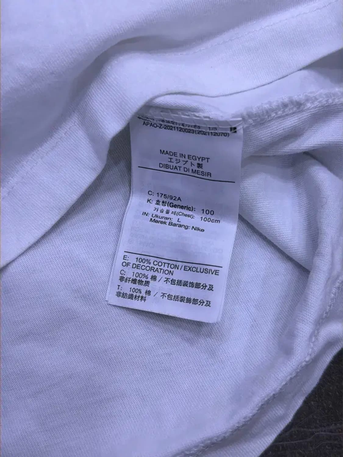 나이키 빅토리 니케 여신 그래픽 반팔티셔츠 L 상품이미지6