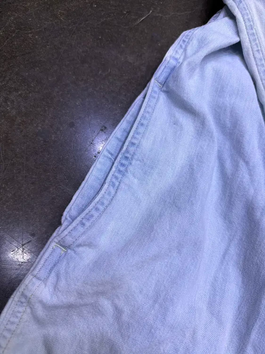 리바이스 연청 워싱 데님셔츠 원피스 M 상품이미지6