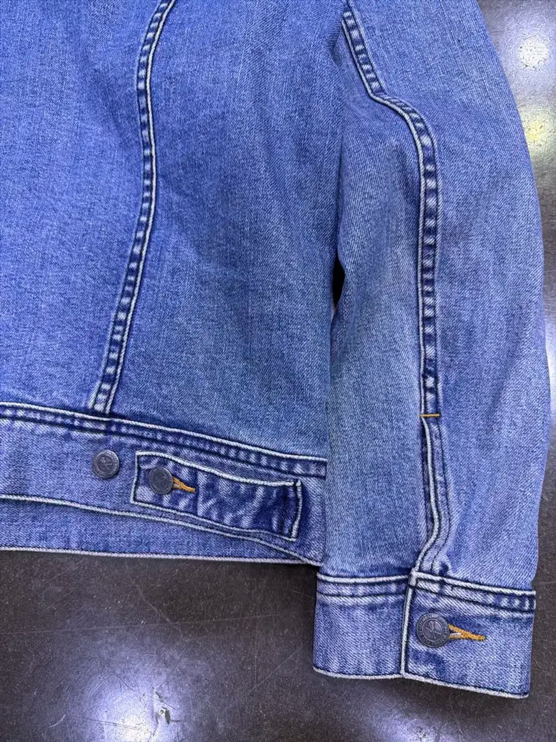 A.P.C 아페세 중청 워싱 데님자켓 청자켓 S 상품이미지10