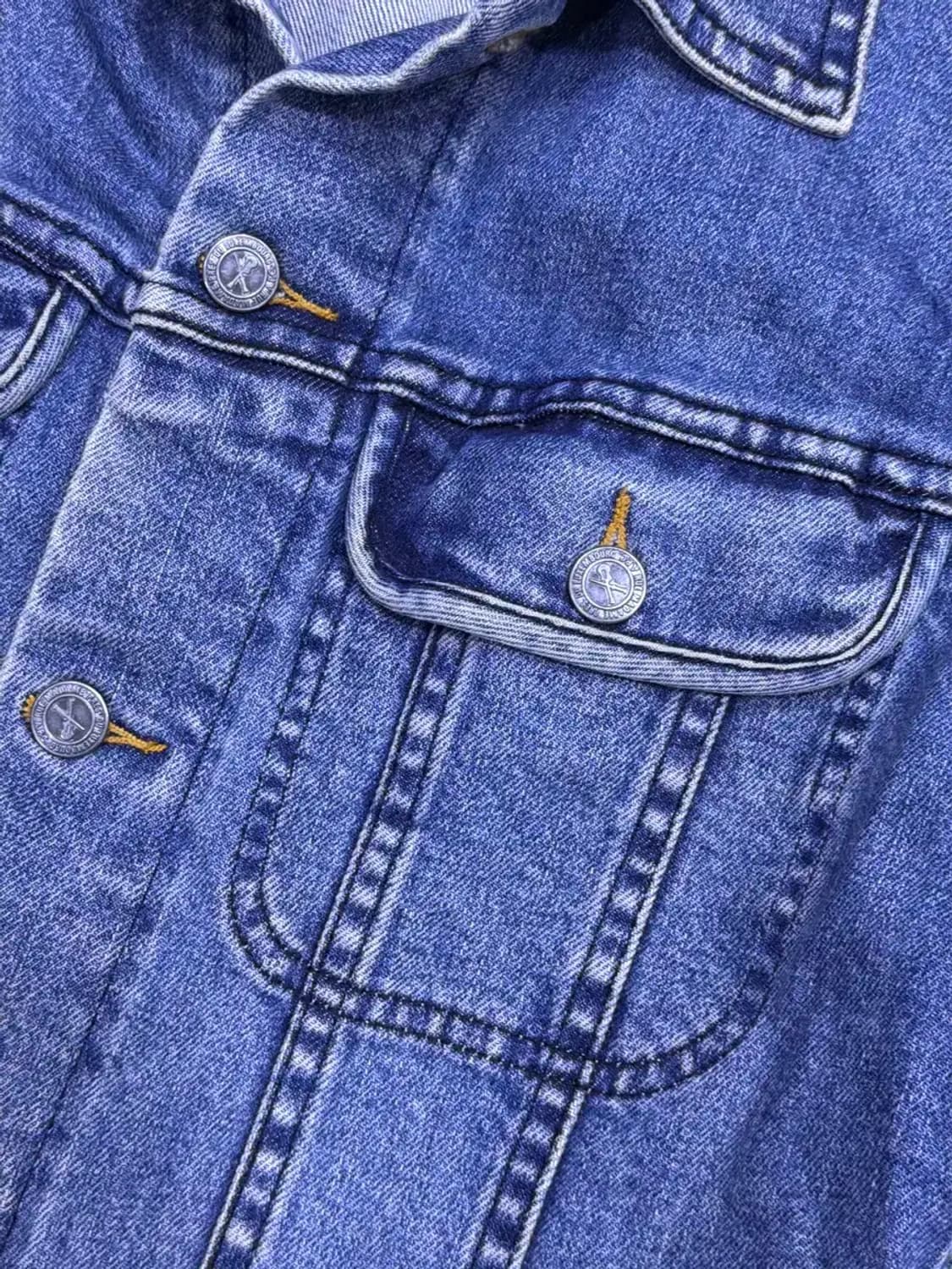 A.P.C 아페세 중청 워싱 데님자켓 청자켓 S 상품이미지6