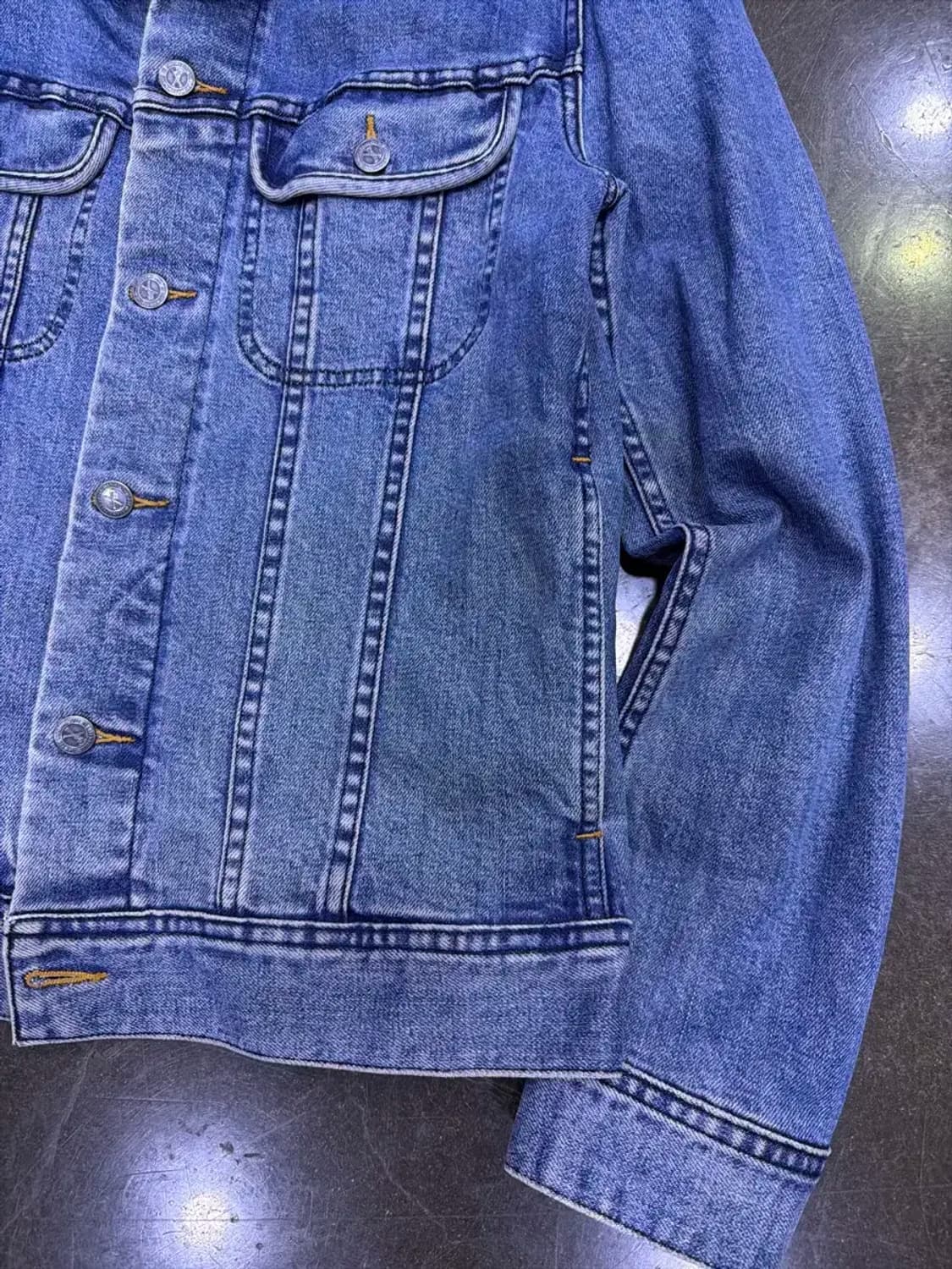 A.P.C 아페세 중청 워싱 데님자켓 청자켓 S 상품이미지8