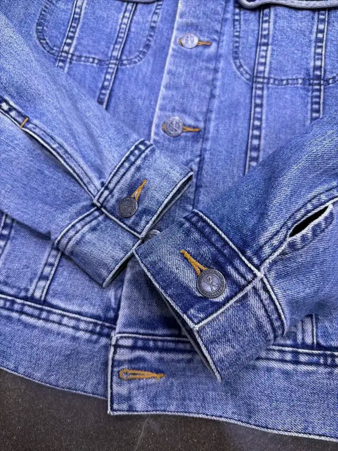 A.P.C 아페세 중청 워싱 데님자켓 청자켓 S 상품이미지9