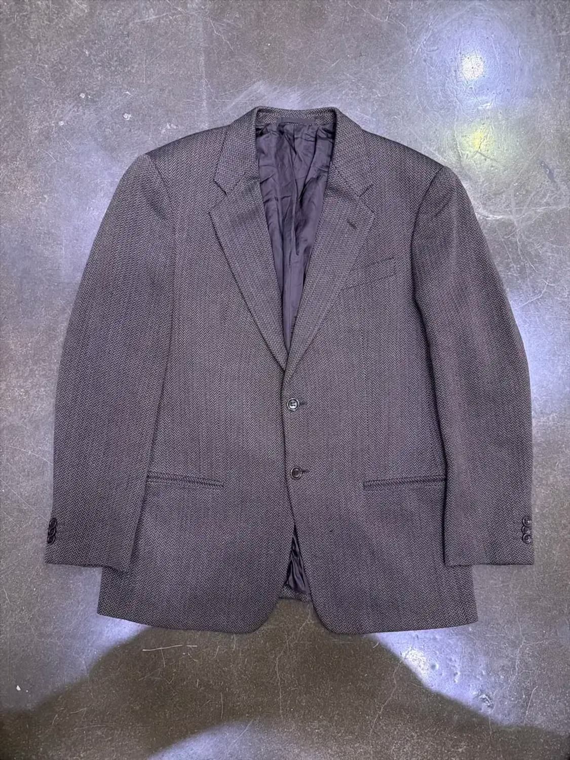 아르마니 콜레지오니 헤링본 블레이저 자켓 50 상품이미지1