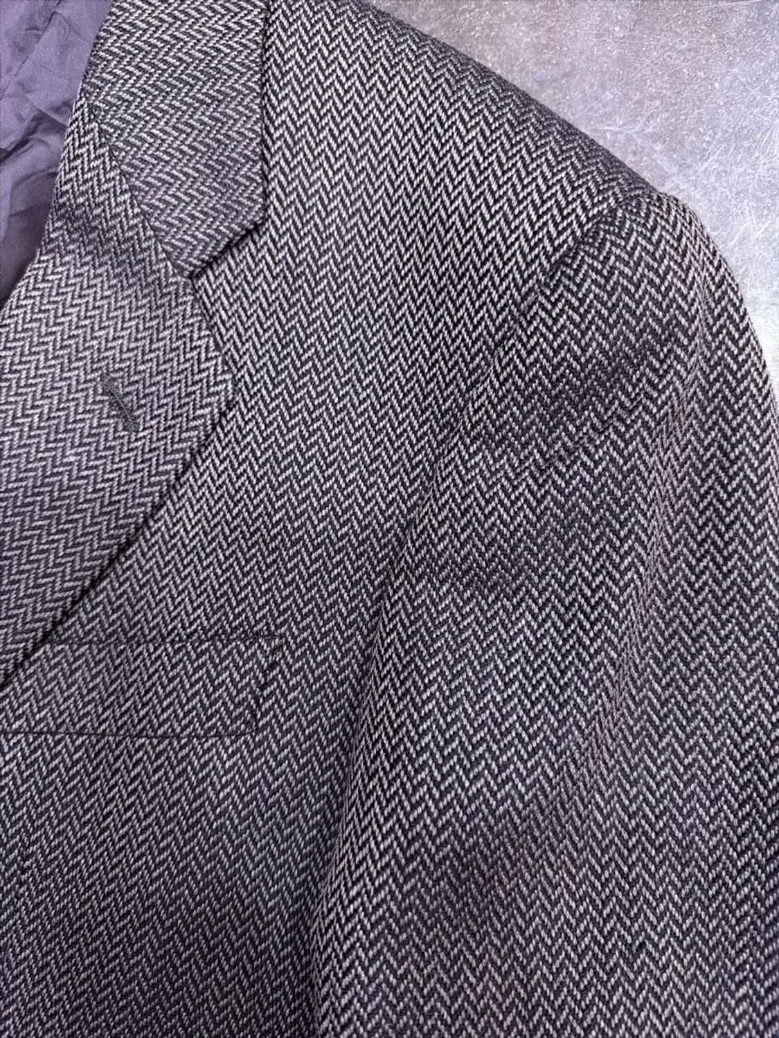 아르마니 콜레지오니 헤링본 블레이저 자켓 50 상품이미지4